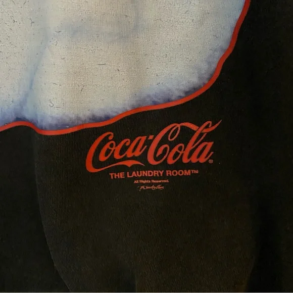 The Laundry Room Polar Bear Coca Cola Jumper Sweatshirt - Picture 5 of 8